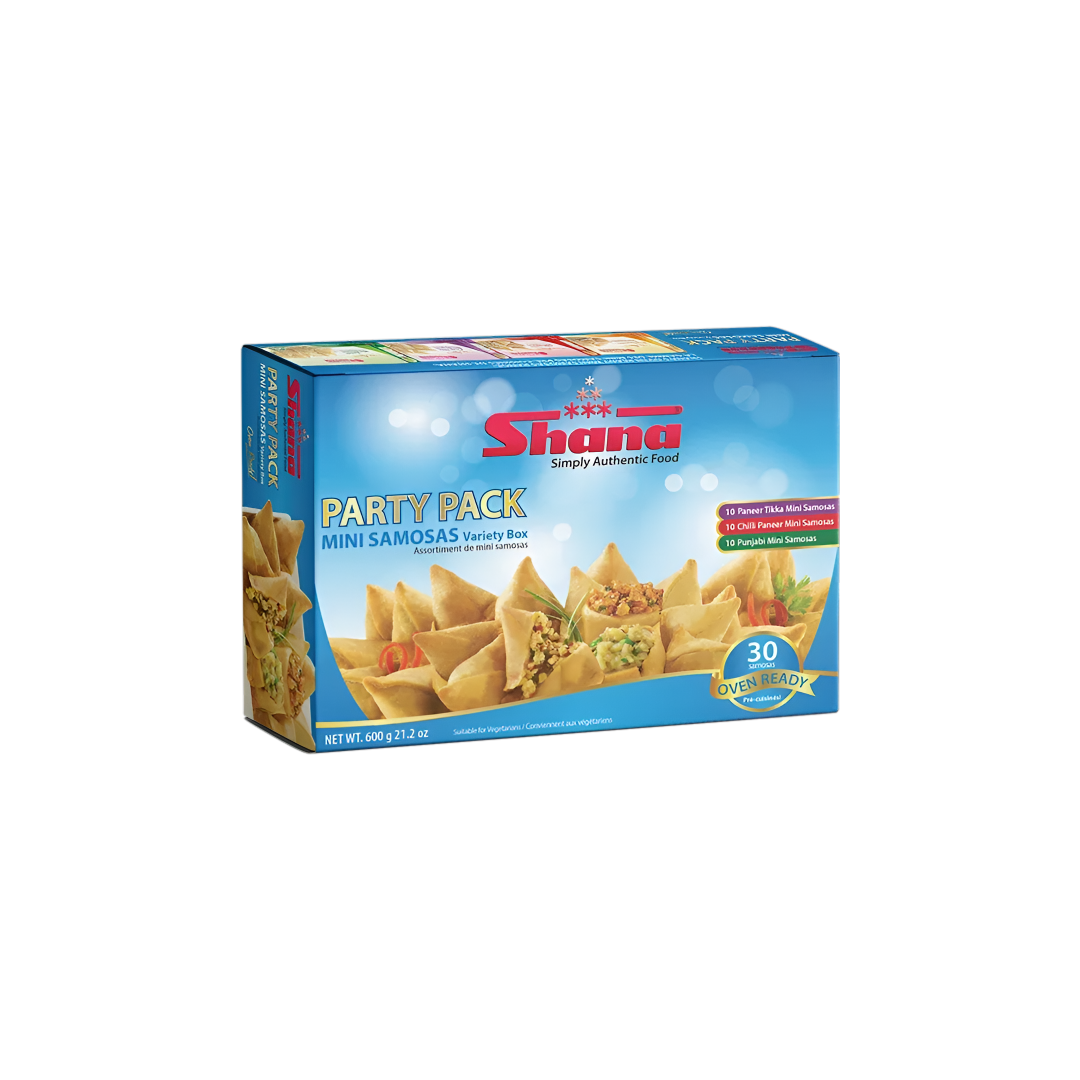 Shana Mini Samosa Variety Pack (30 Pcs) 600g