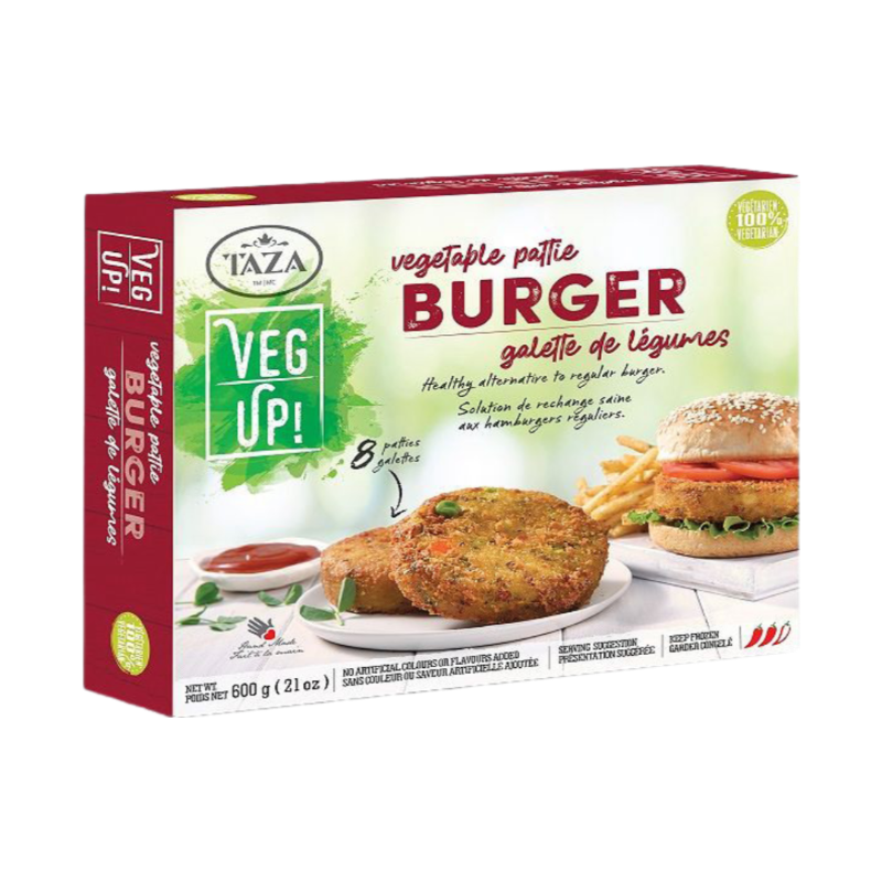 Taza Vegetable Burger Pattie 600g