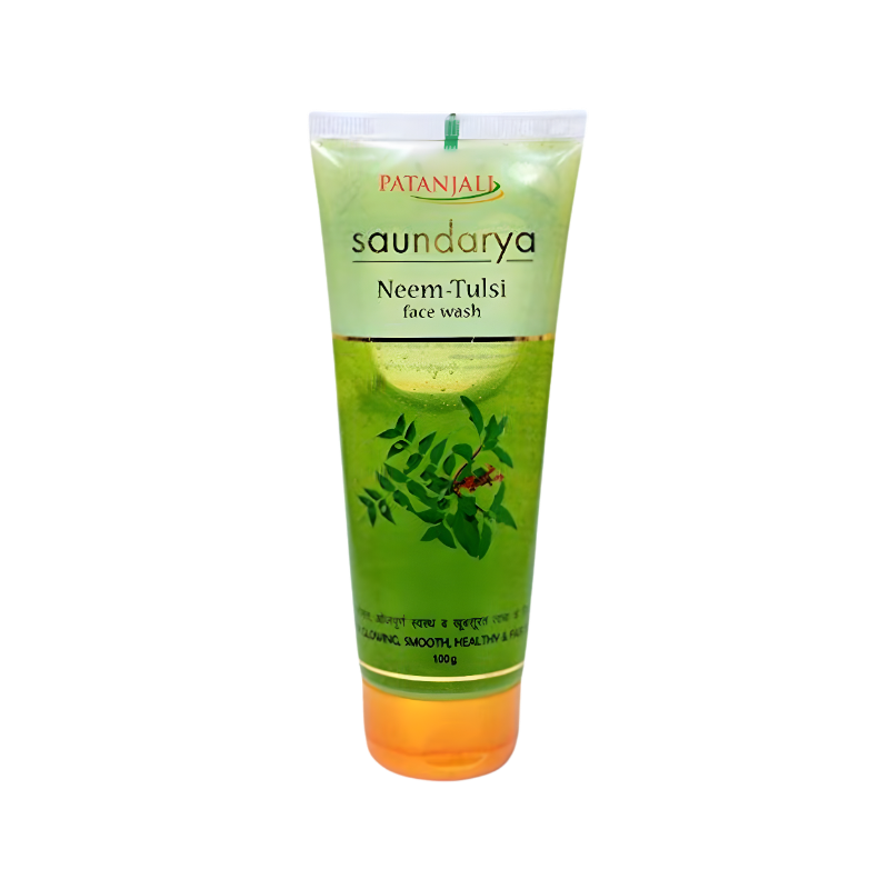 Patanjali Saundarya Neem Tulsi Face Wash 100g