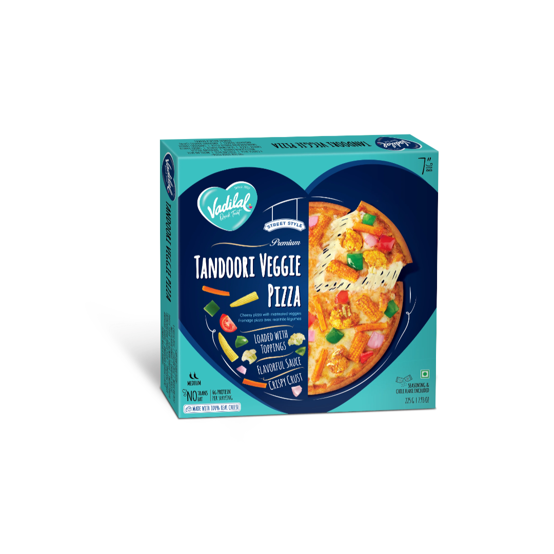 Vadilal Tandoori Veggie Pizza 225g