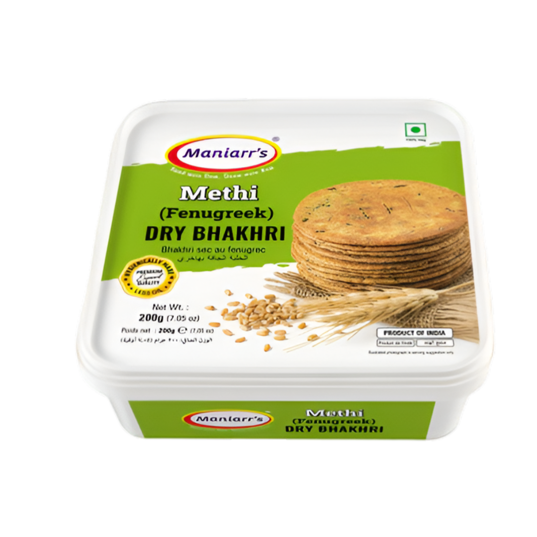 Maniarr's Methi Bhakhri (Fenugreek Bhakhri) 200g
