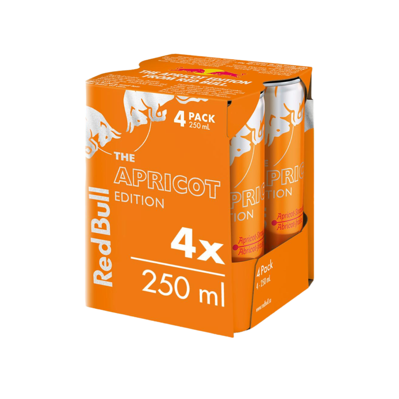 Red Bull The Apricot Edition (4 packs)