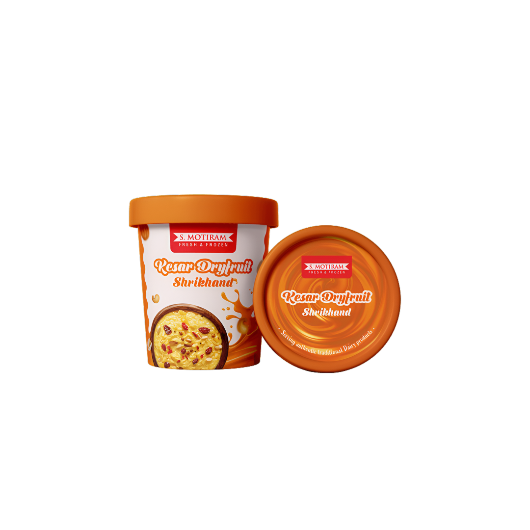 S Motiram Kesar Dryfruit Shrikhand 500g
