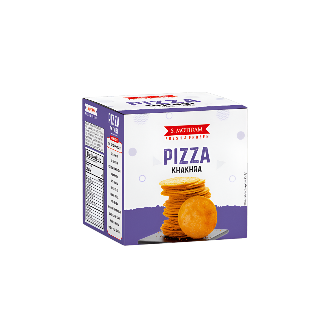 S Motiram Pizza Khakhra 50g