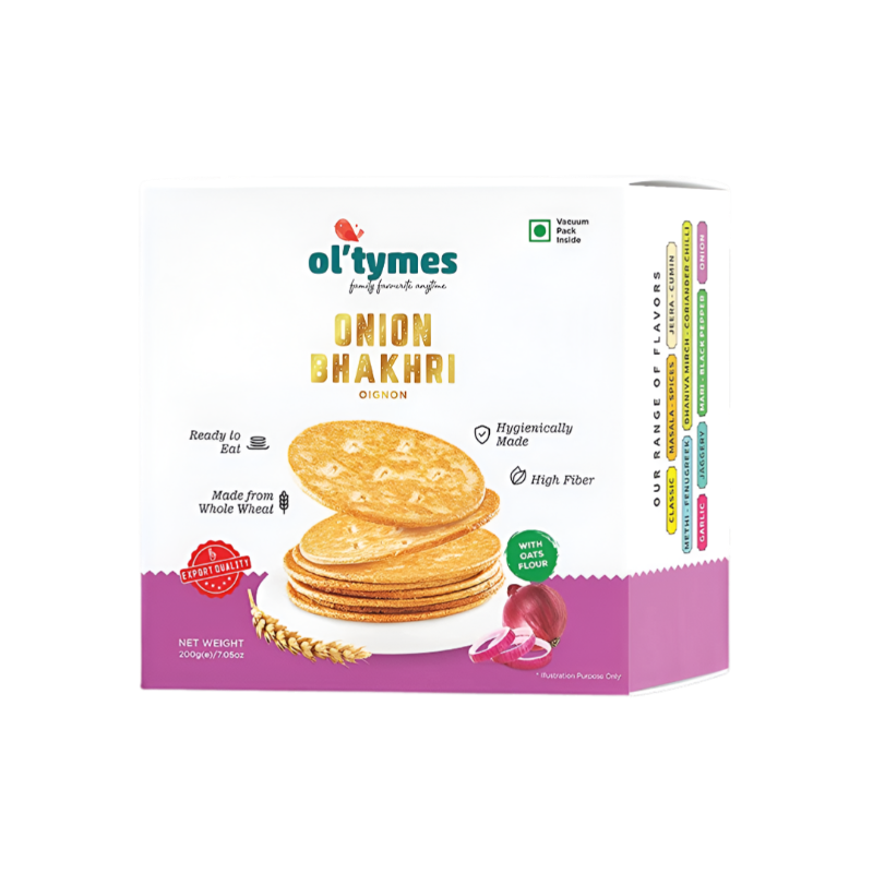 Oltymes Onion Bhakhri 200g