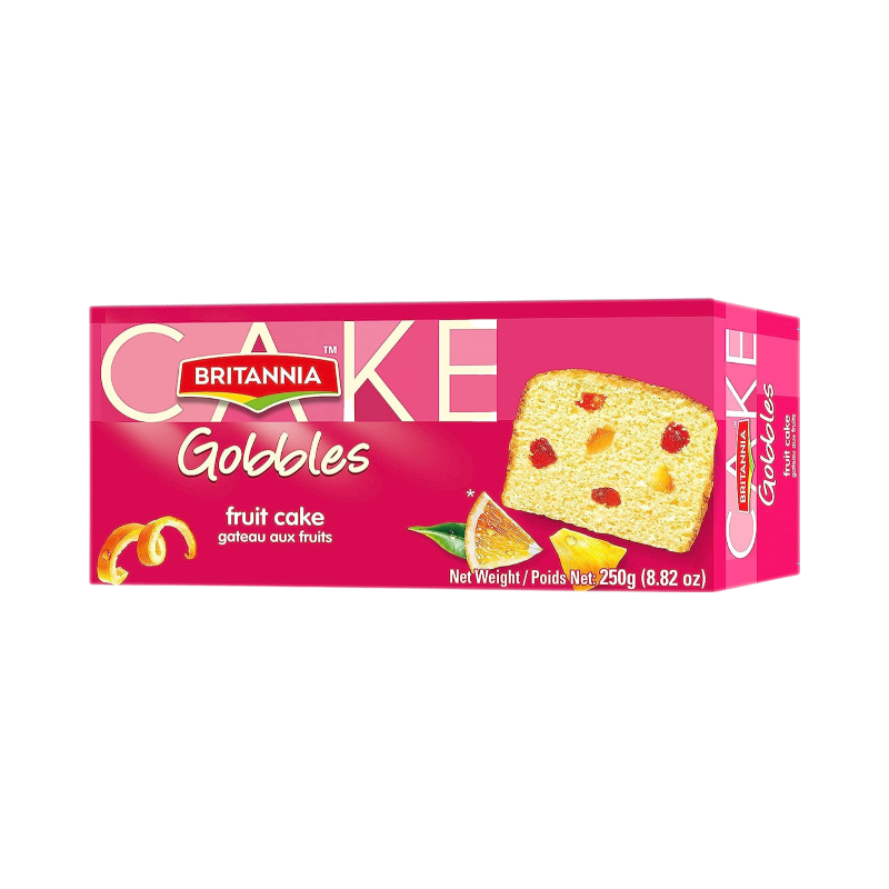 Britannia Gobbles Flavoured Cake
