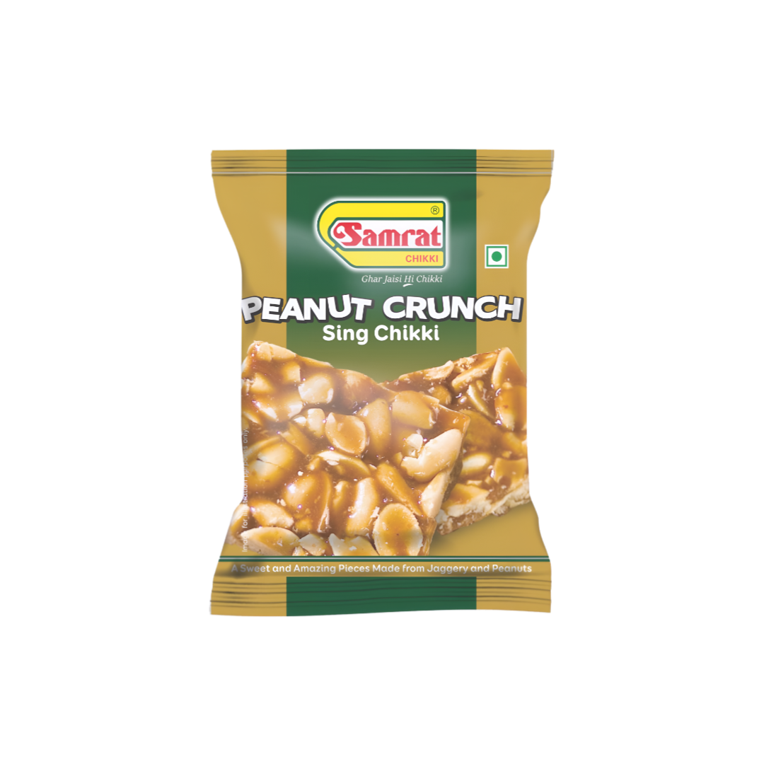 Samrat Sing Chikki (Peanut Crunch) 400g