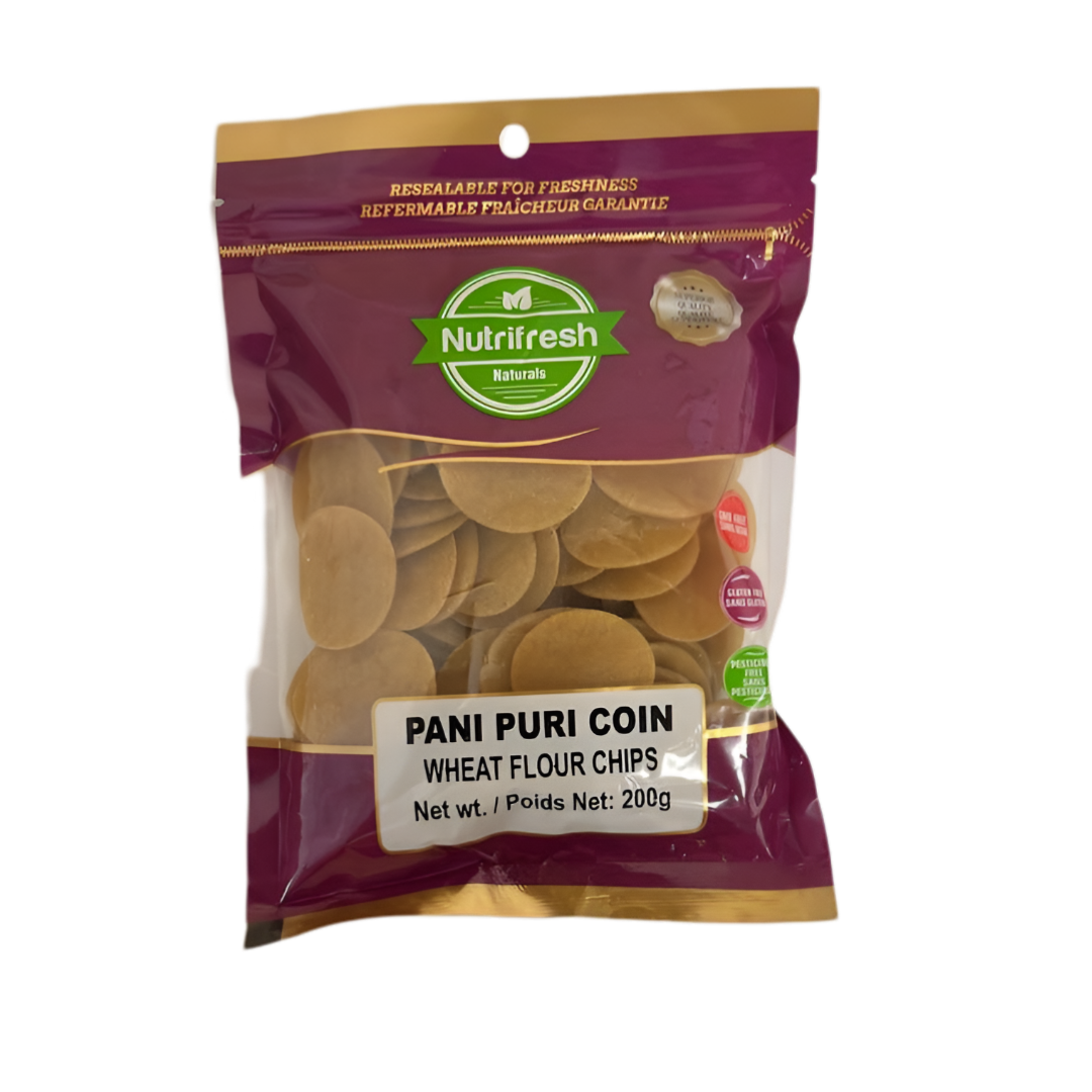 Nutrifresh Pani Puri Coin 200gm