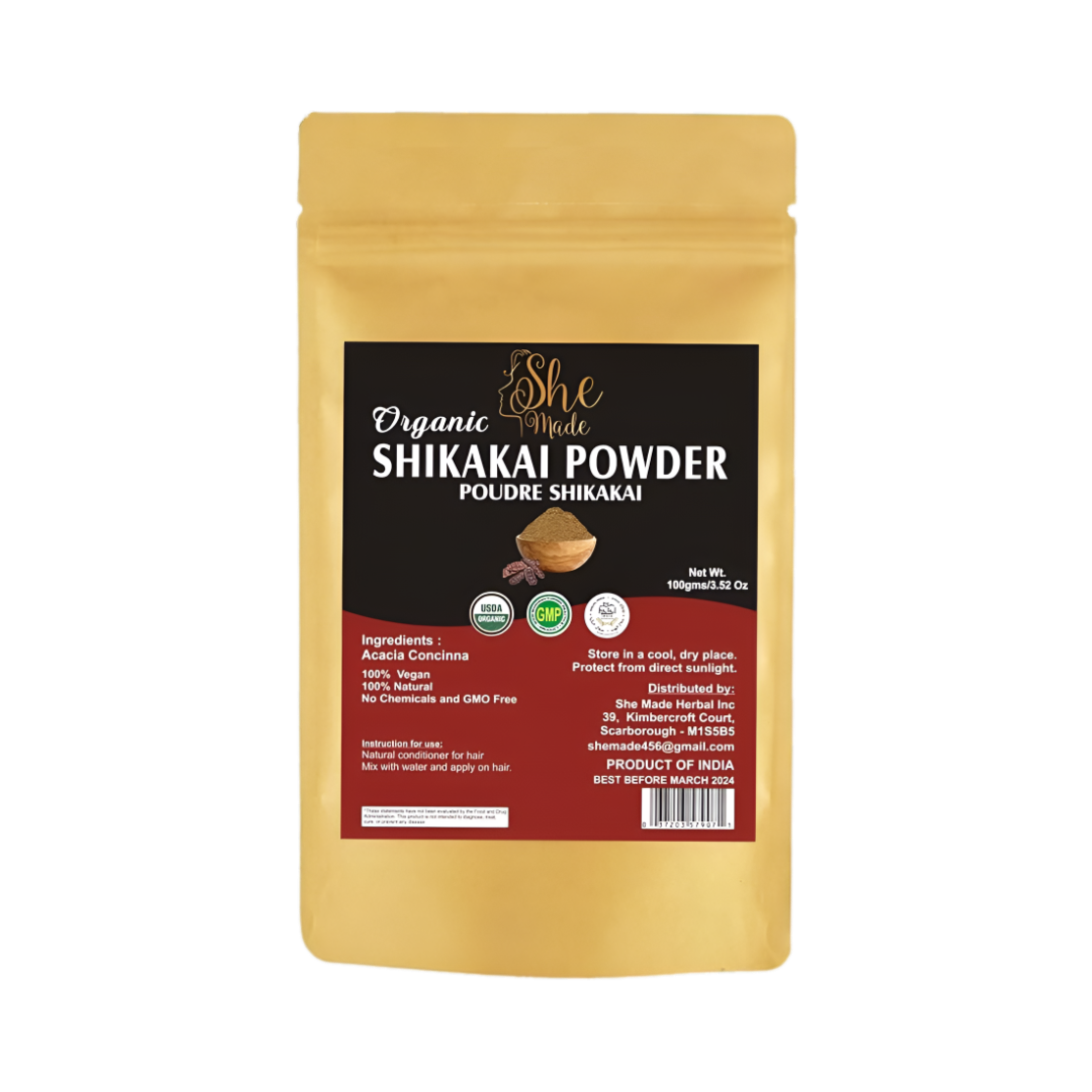 She Made Shikakai Powder 100g