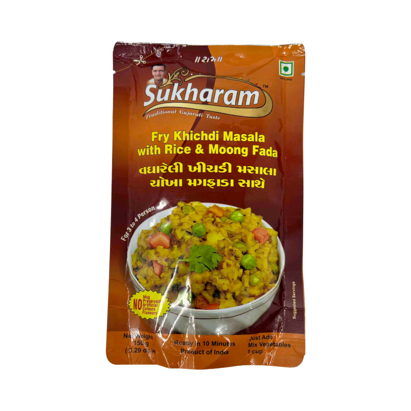 Sukharam Instant Mix Fried Khichdi With Rice And Moong Fada. 150g
