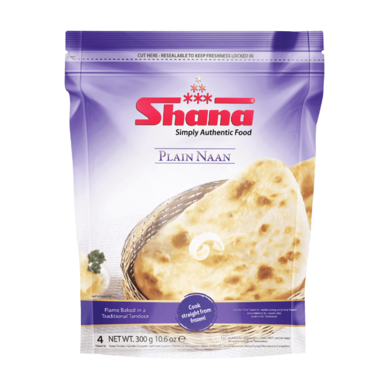 Shana Plain Naan 300g