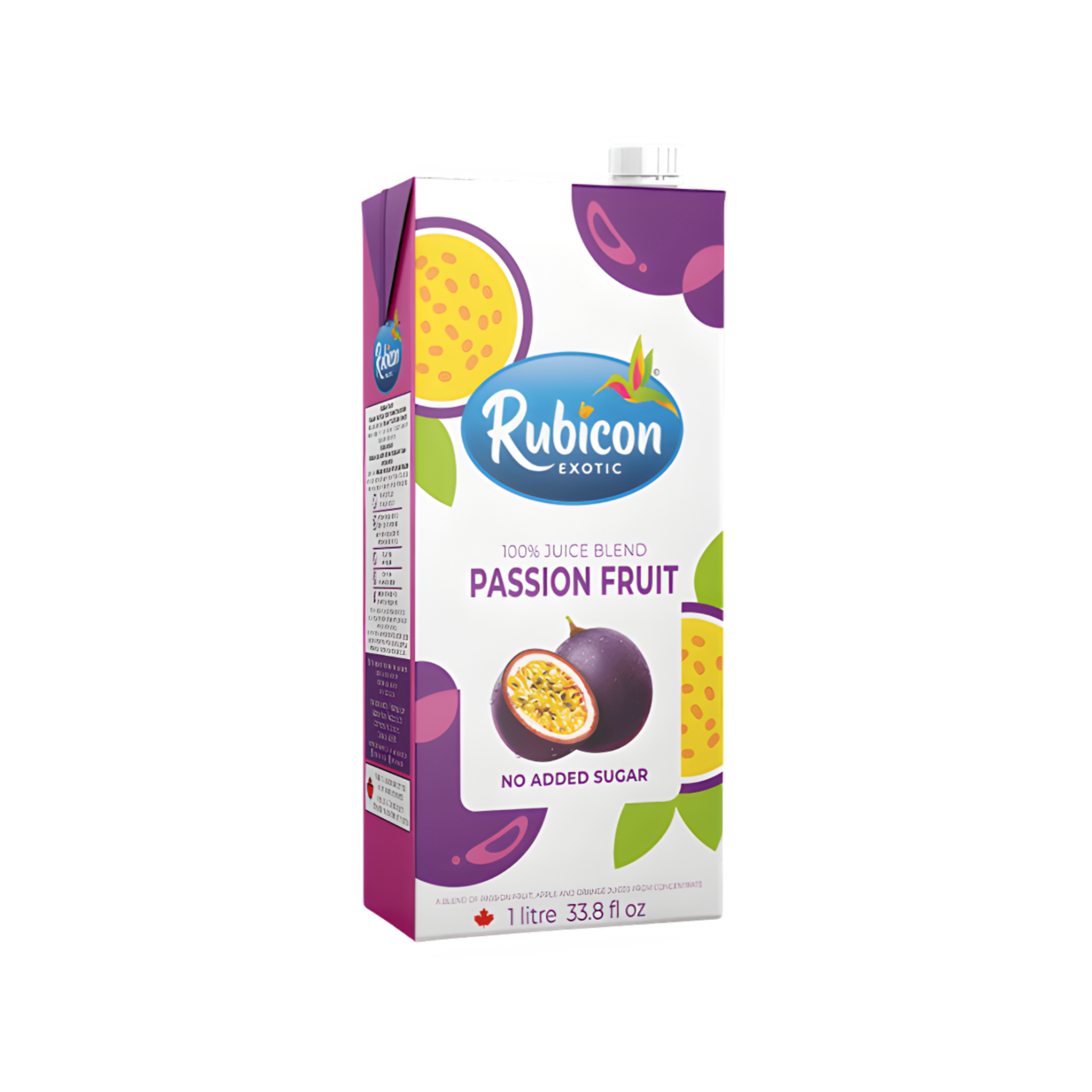 Rubicon Passion Fruit juice (No Added Sugar) 1L