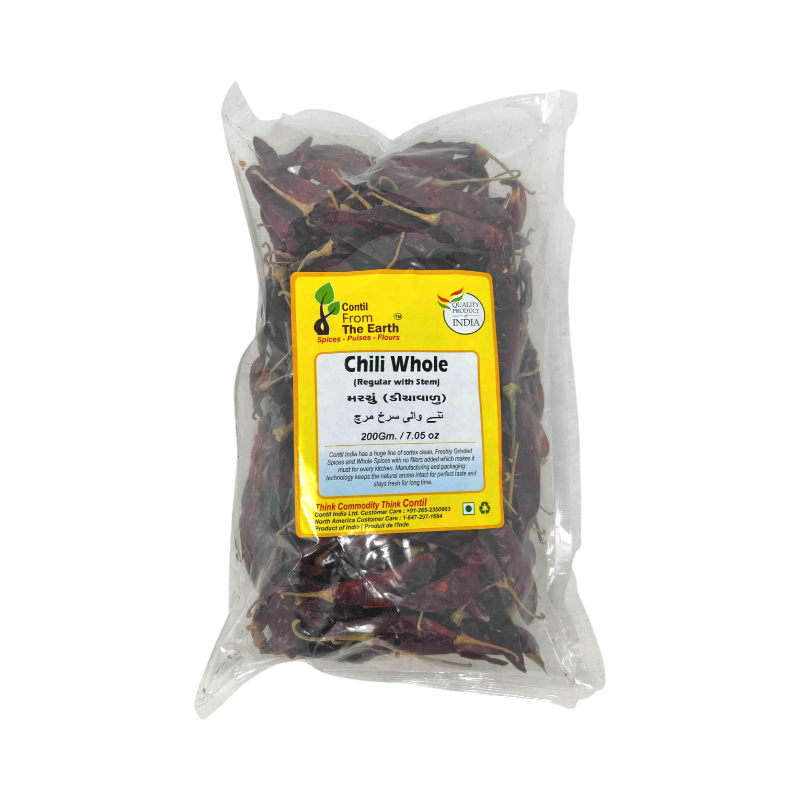 From The Earth Chili Whole 200g