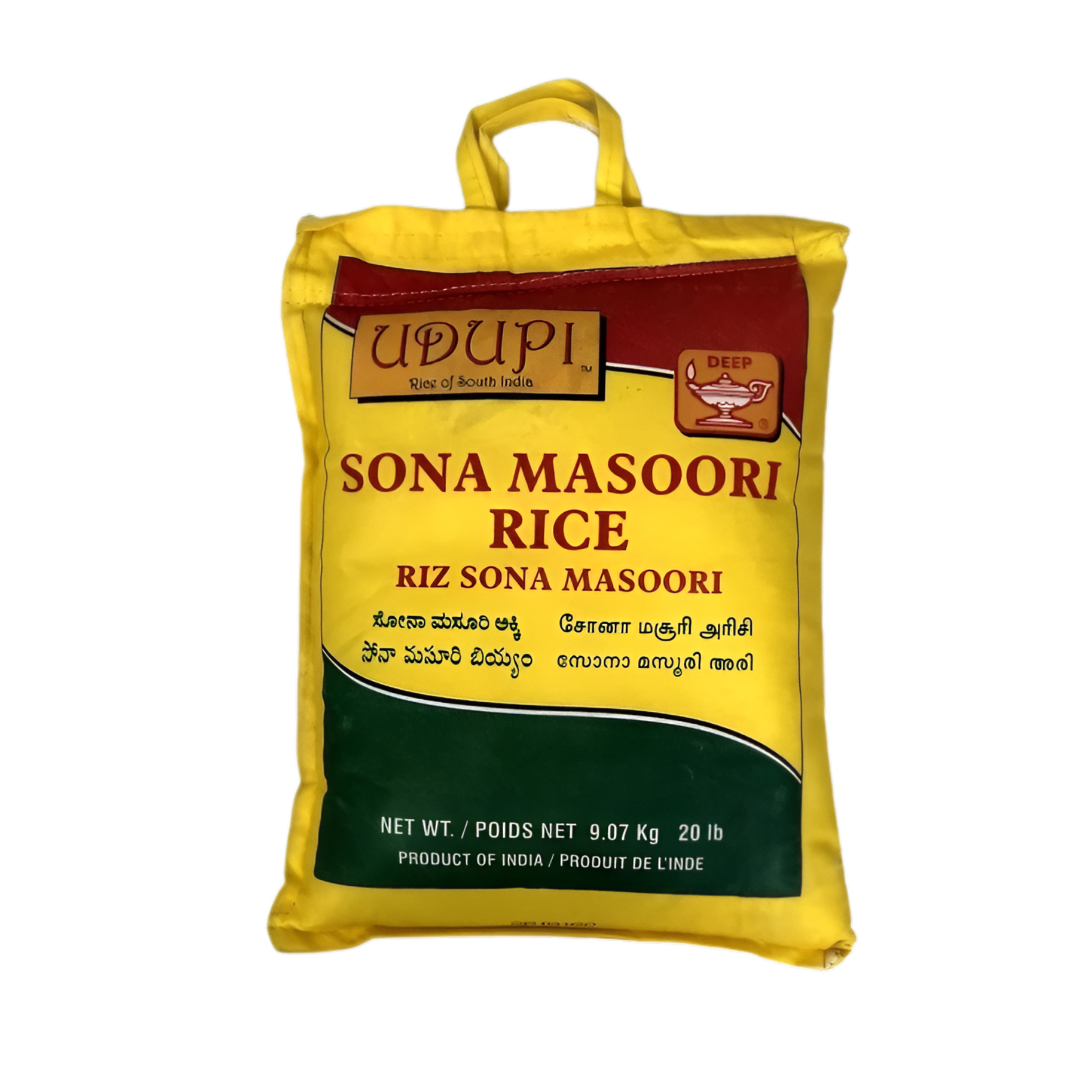 Udupi Sona Masoori Rice 10Lb(4.5kg)