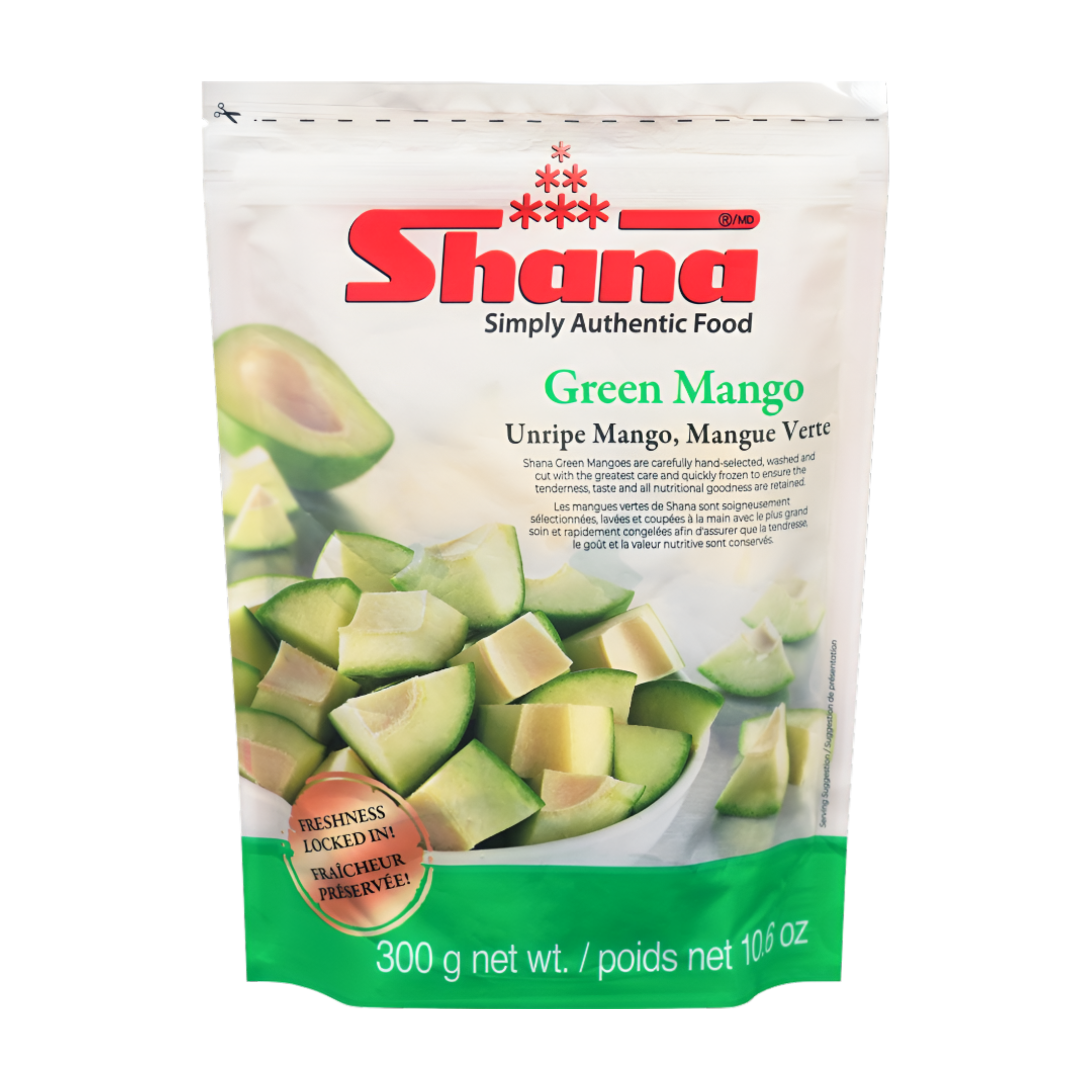Shana Green Mango Diced 300gm