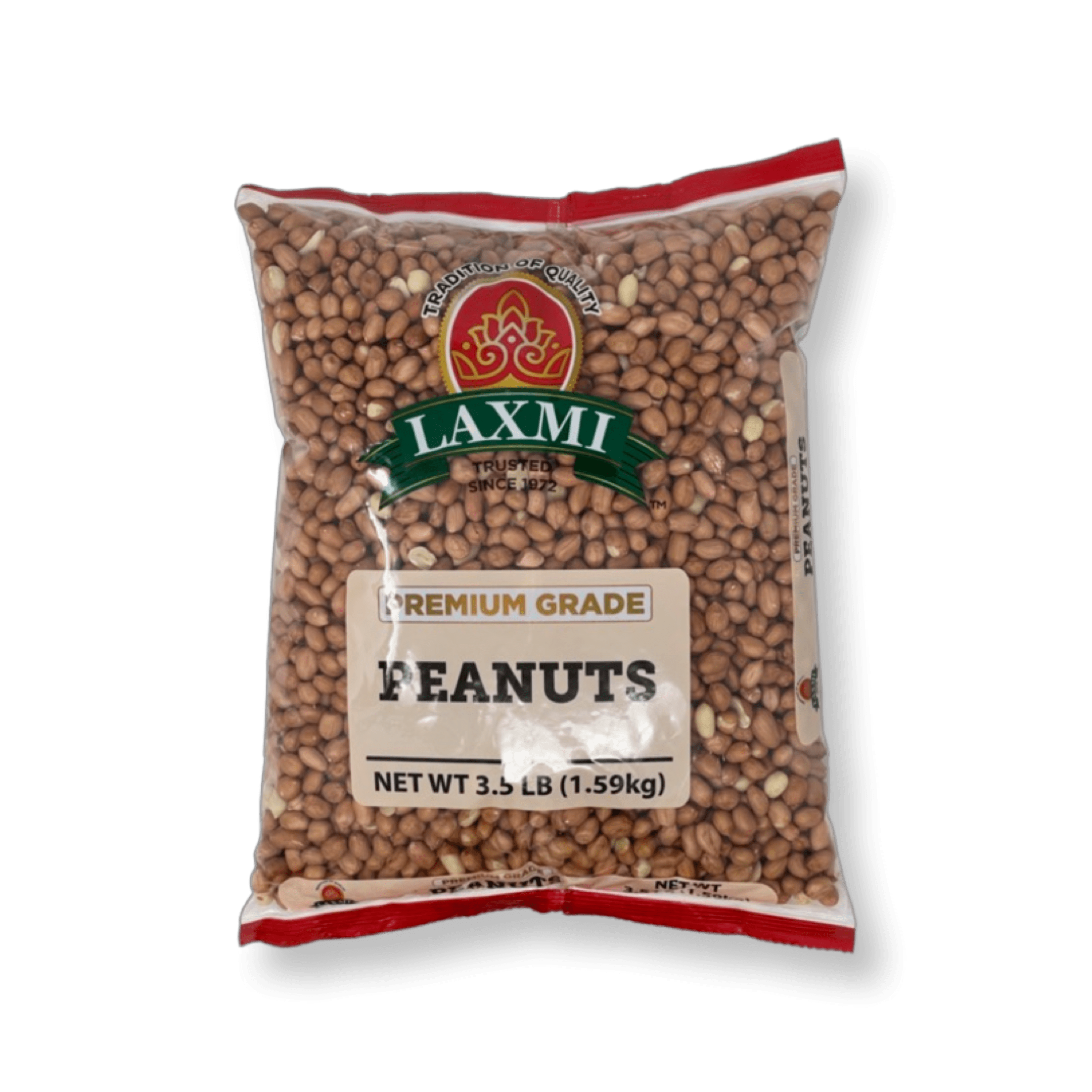Laxmi brand Peanuts 3.5Lb (1.58kg)