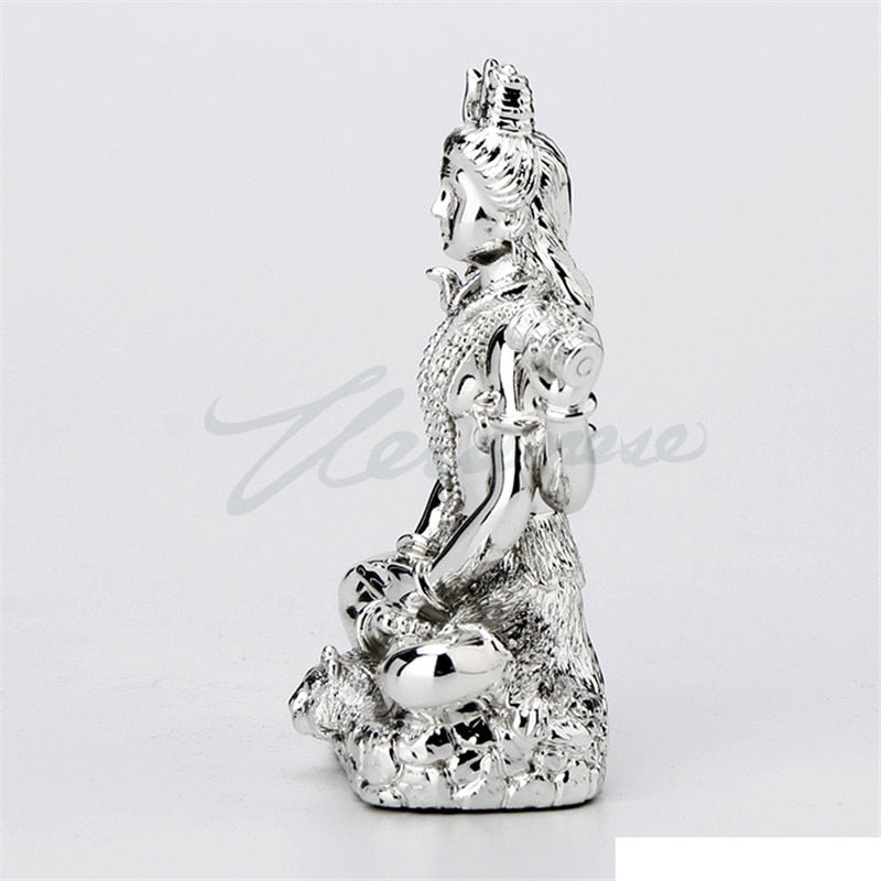 Plating Figurine Shiva Statue Creative R3717