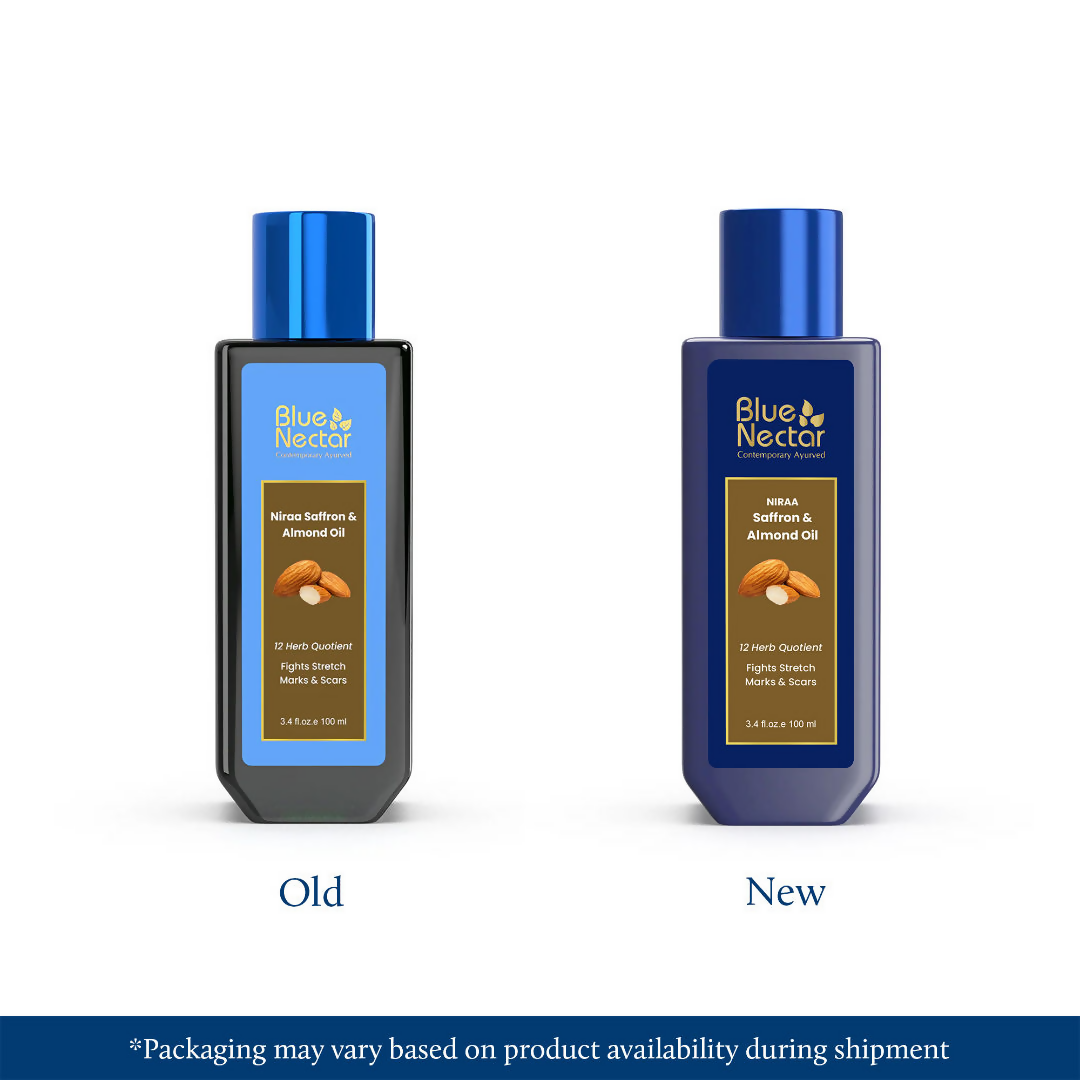 Blue Nectar Saffron & Almond Oil