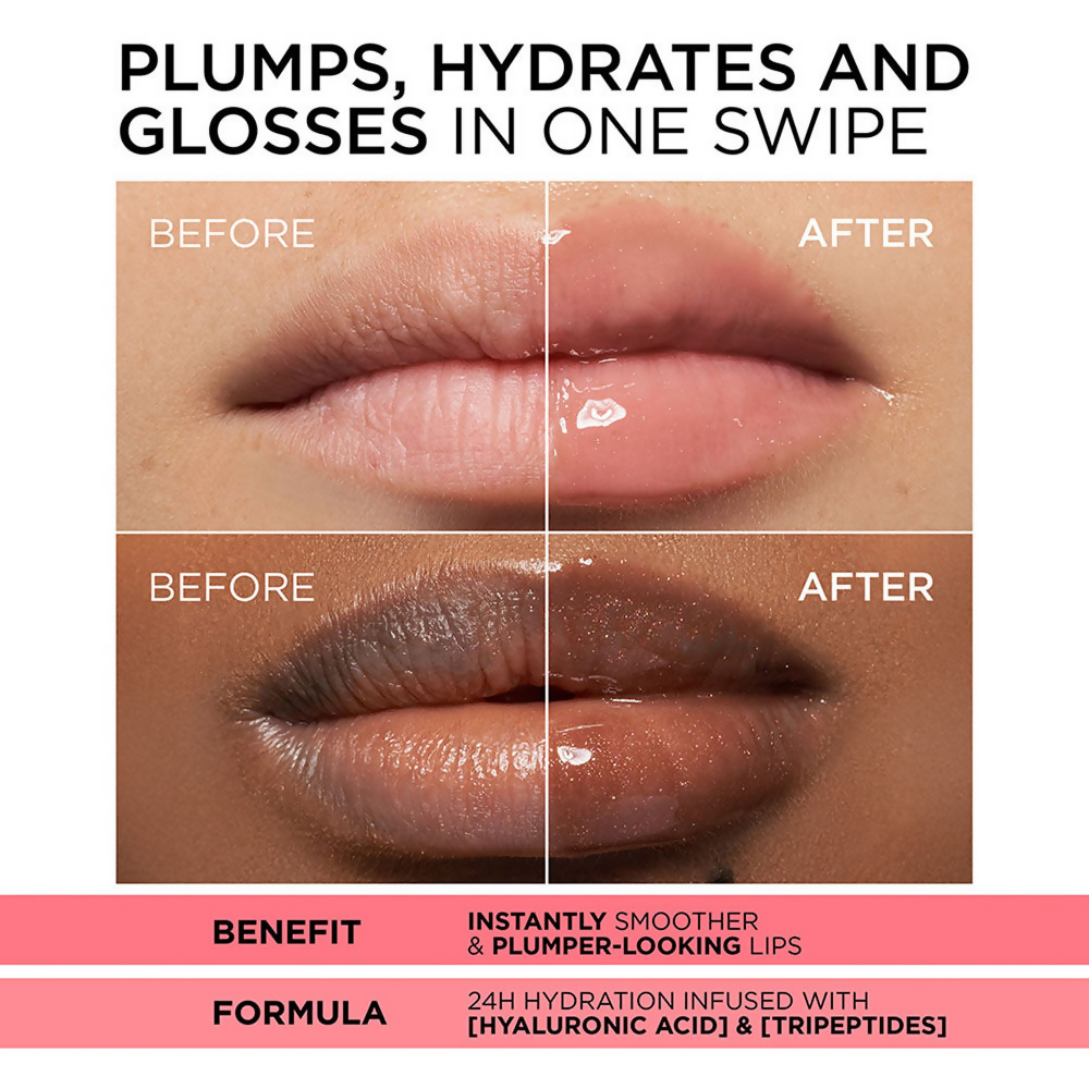 L'Oreal Paris Plump Ambition Hyaluron Lip Oil - 510 La Nuit Sparkle