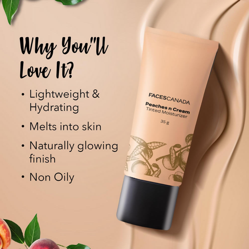 Faces Canada Peaches N Cream Tinted Moisturizer - Honey Beige 03