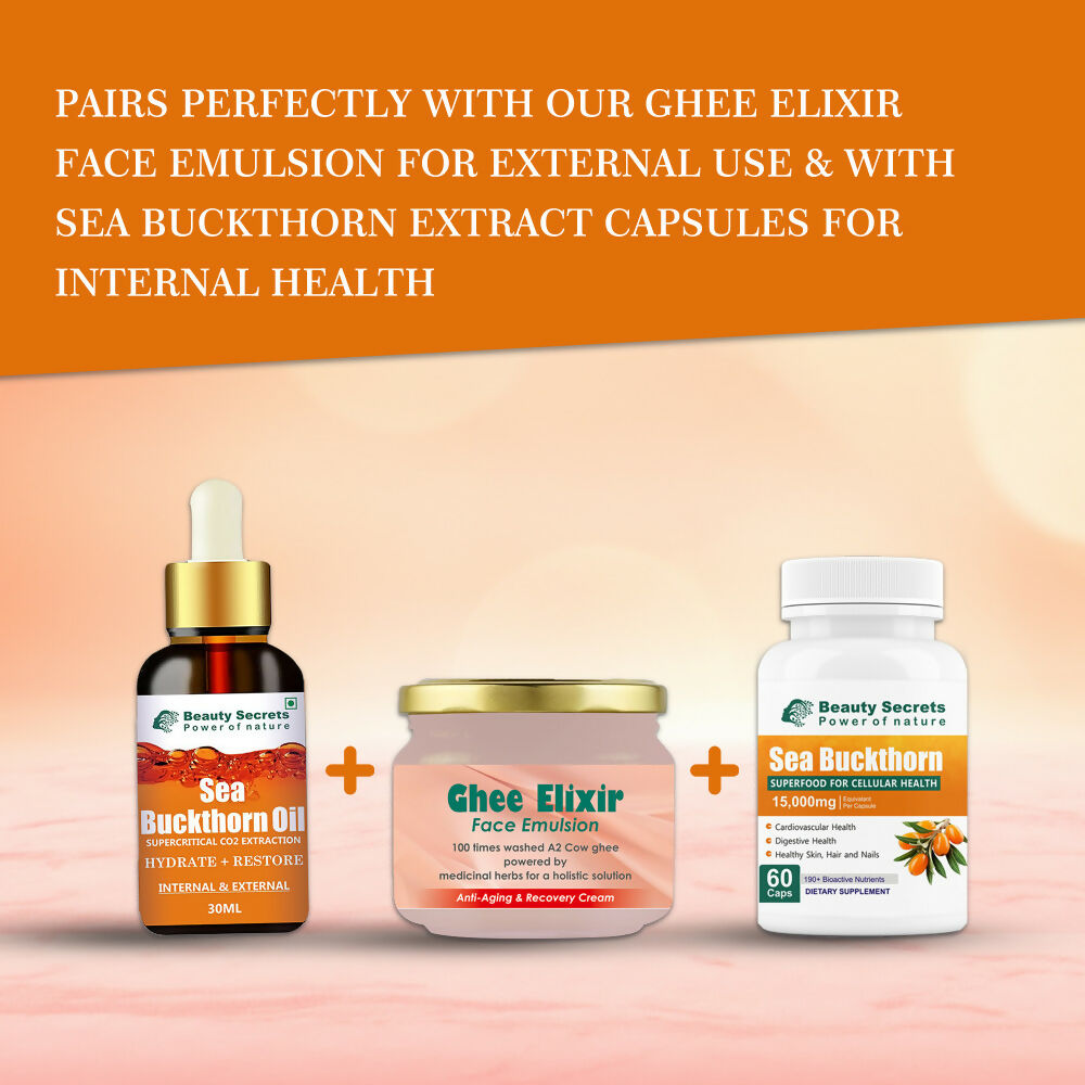 Beauty Secrets Organic Sea Buckthorn Berry Oil