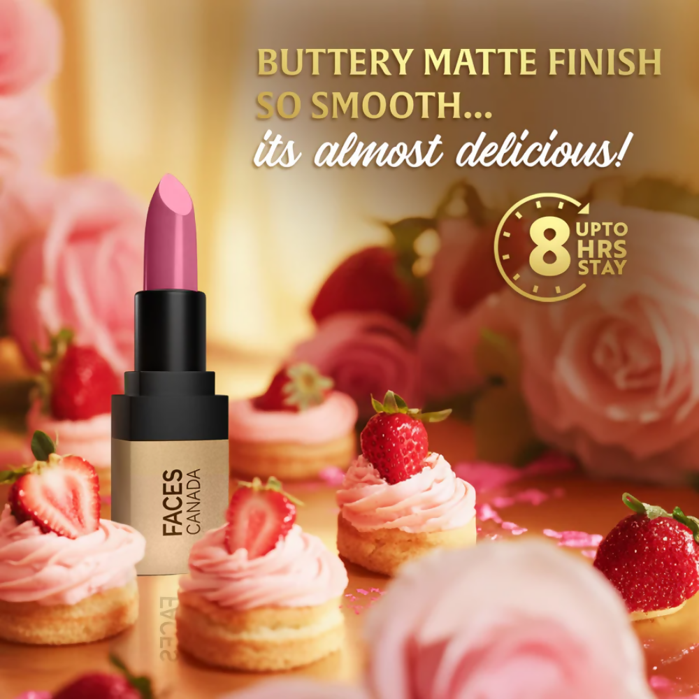Faces Canada Comfy Matte Velvet Touch Lipstick - Strawberry Shortcake 10