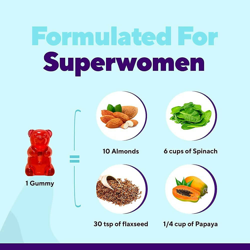 Zingavita Perfect Multi Vitamins Gummies for Women (Berry Flavor)