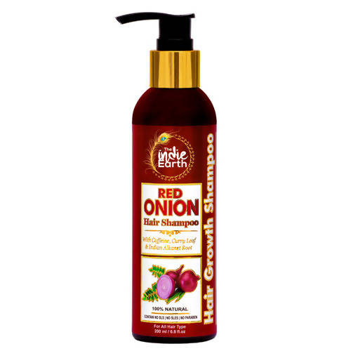 The Indie Earth Red Onion Hair Shampoo (200 ml)