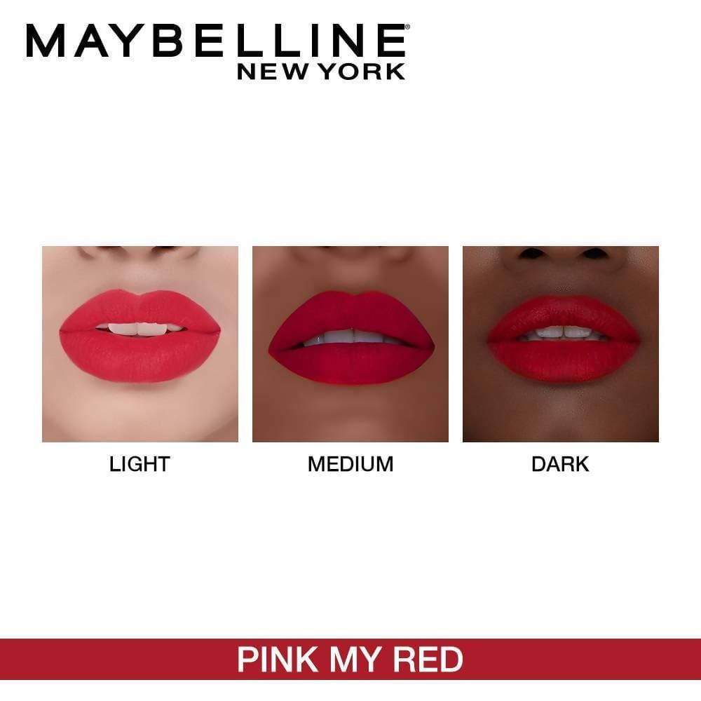 Maybelline New York Color Sensational Creamy Matte Lipstick / 641 Pink my Red