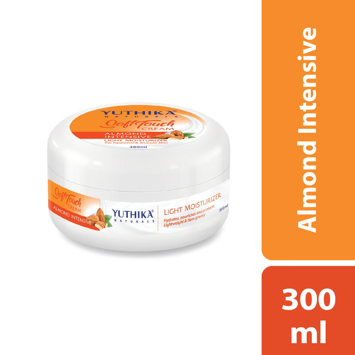 Yuthika Almond Intensive Light Moisturizer Cream
