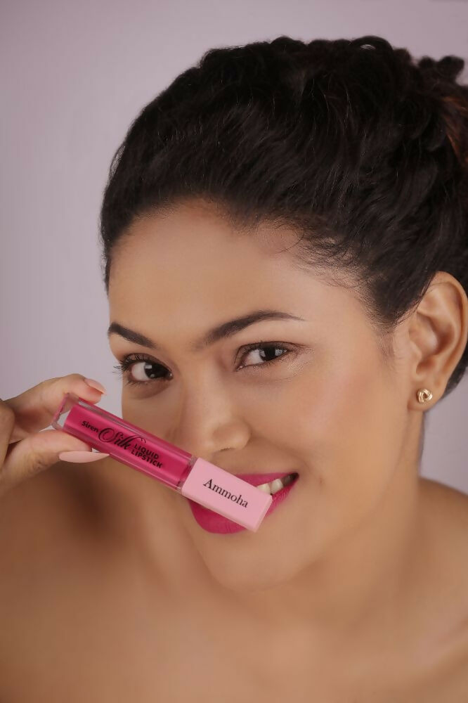 Ammoha Cosmetics Long-Lasting, Matte-Finished Velvet Orchid Color Liquid Lipstick