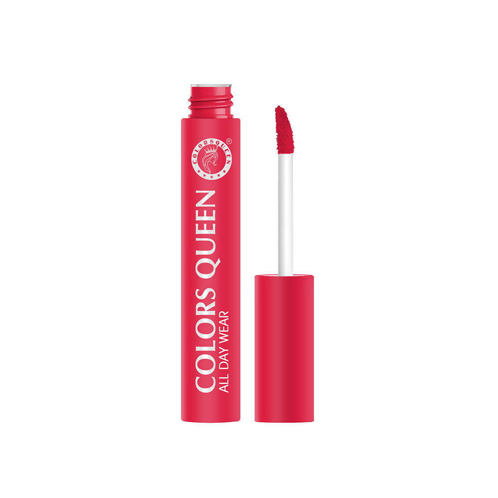 Colors Queen All Day Wear Liquid Lipstick - Pinky Spice
