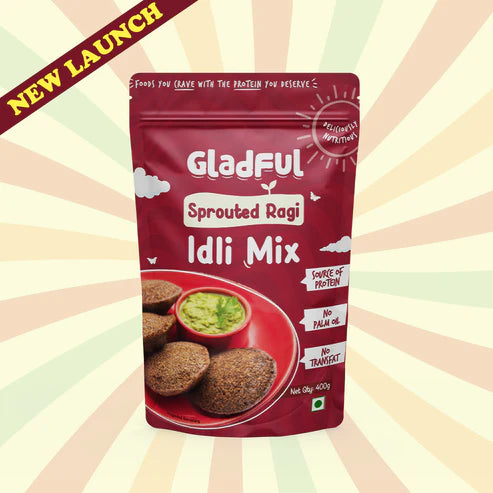 Gladful Sprouted Ragi Instant Idli Mix