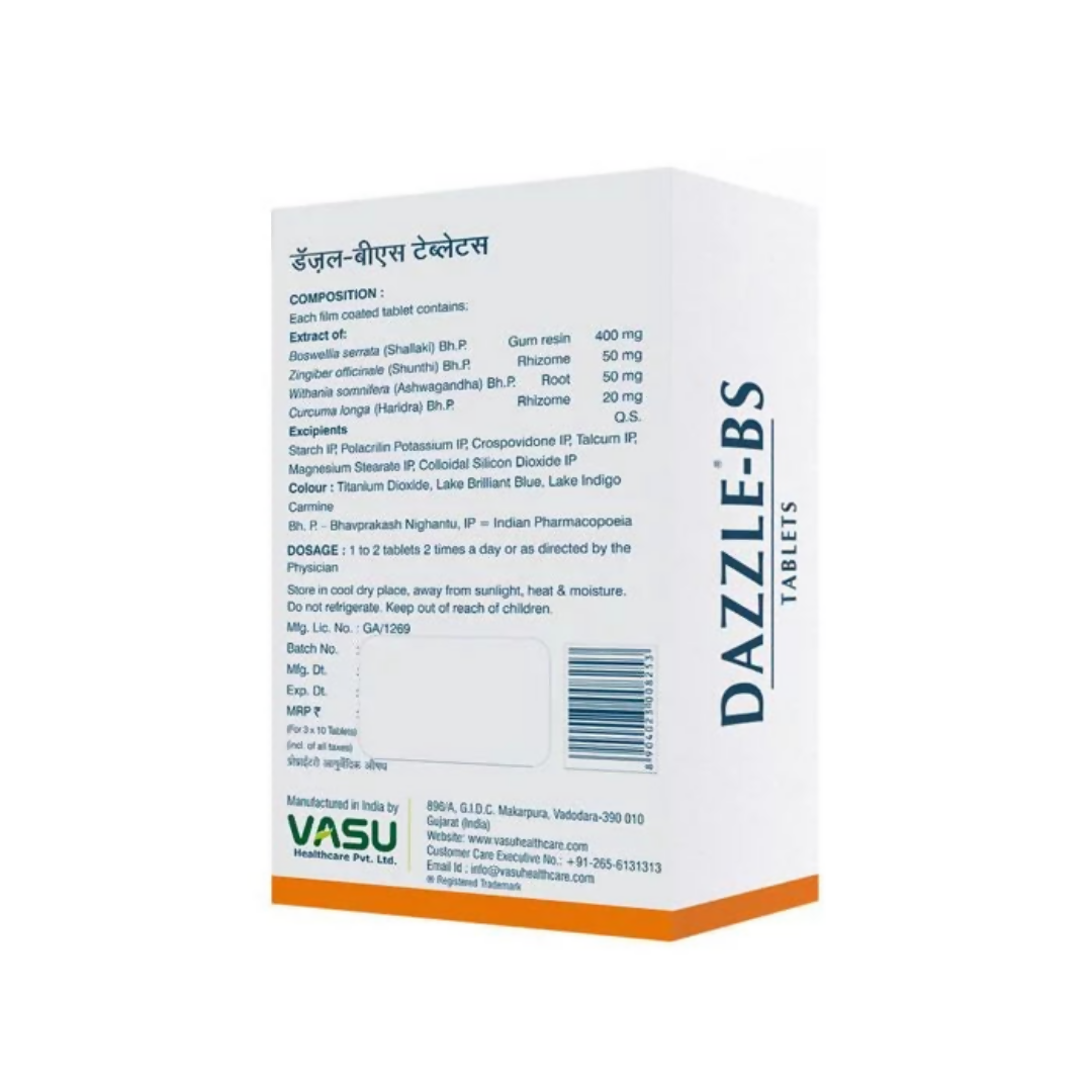 Vasu Healthcare Dazzle Bs Tablets