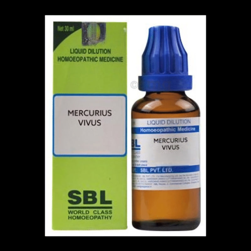 SBL Homeopathy Mercurius Vivus Dilution