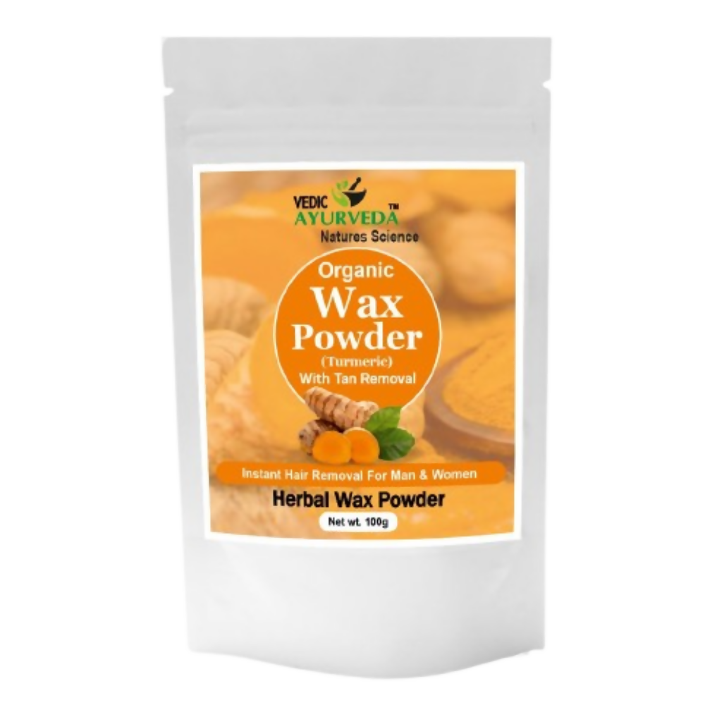 VedicAyurveda Herbal Wax Powder - Turmeric