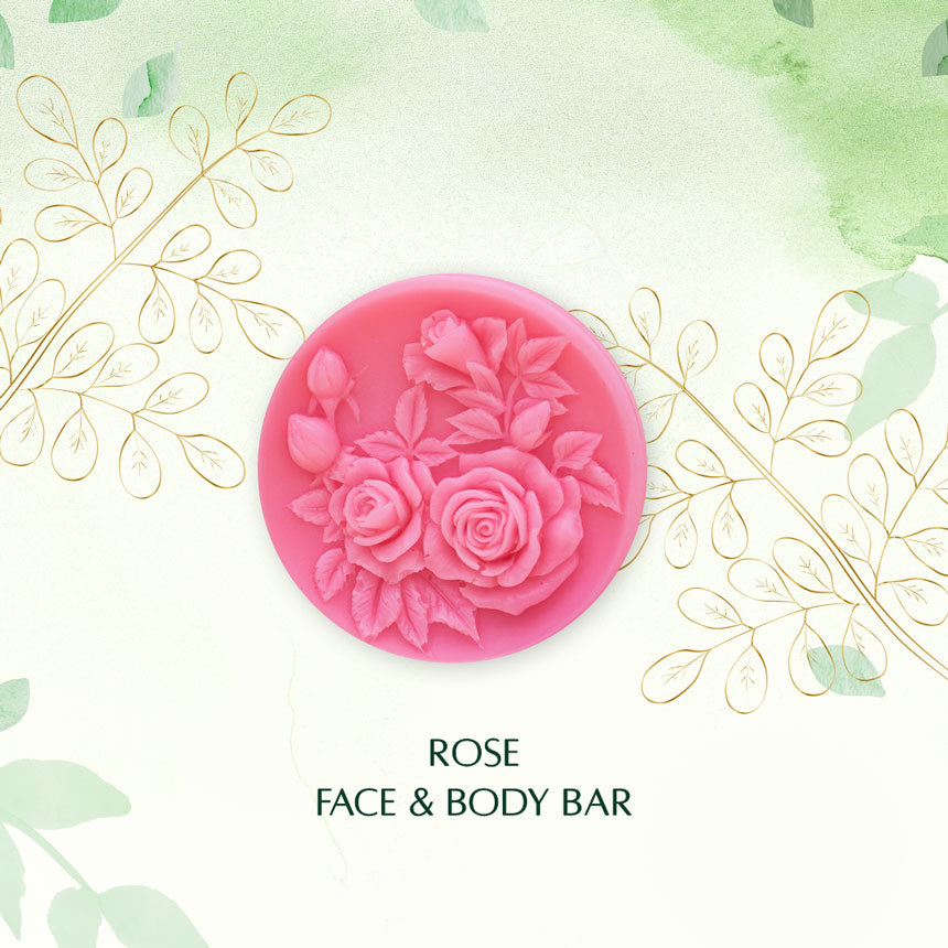 Moringa Rose Face and Body Bar