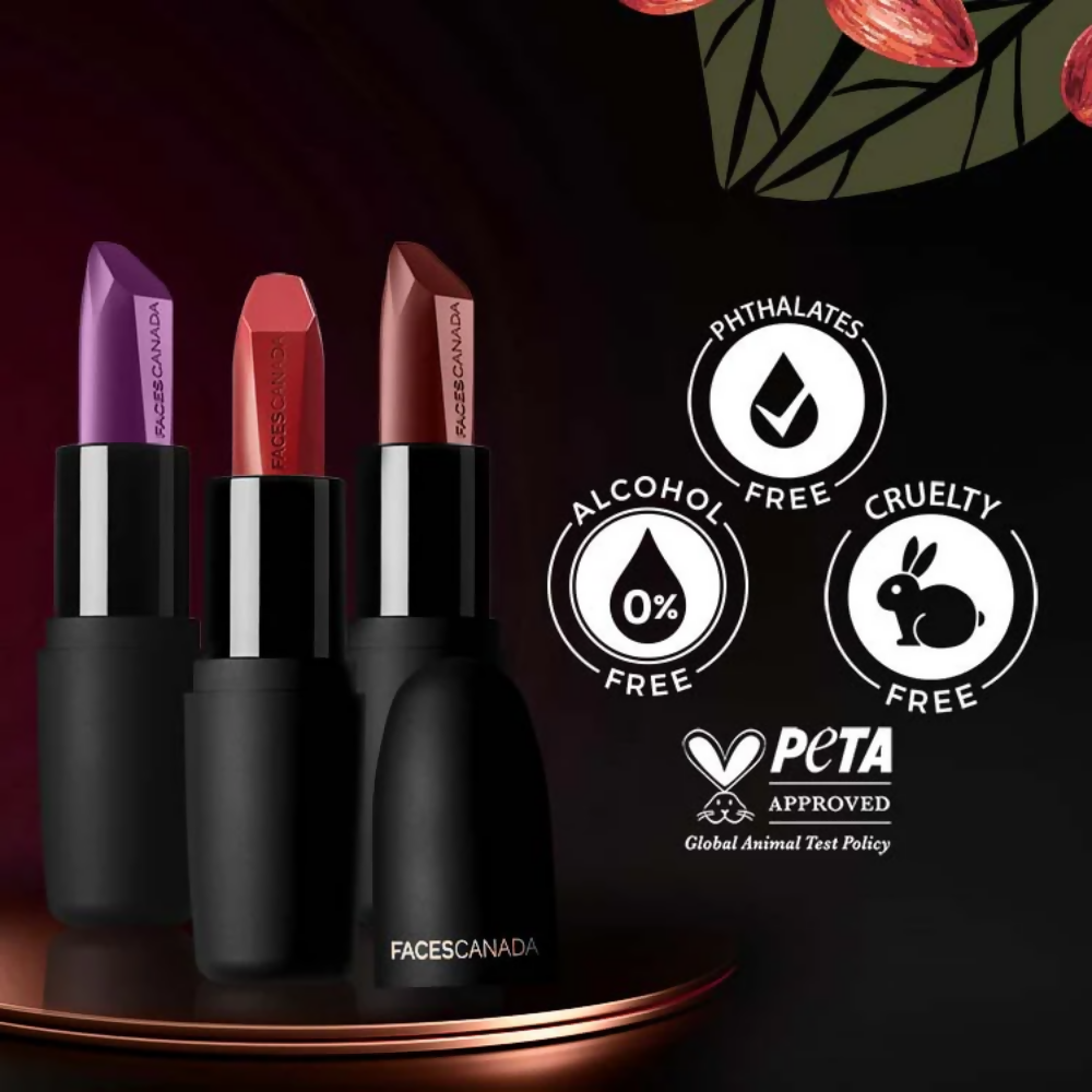 Faces Canada Weightless Matte Finish Lipstick - Forsake Beauty 01