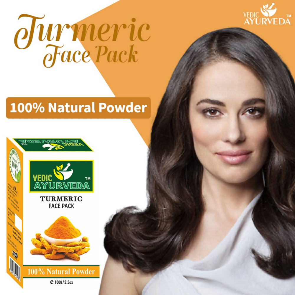 VedicAyurveda Turmeric Face Pack Powder