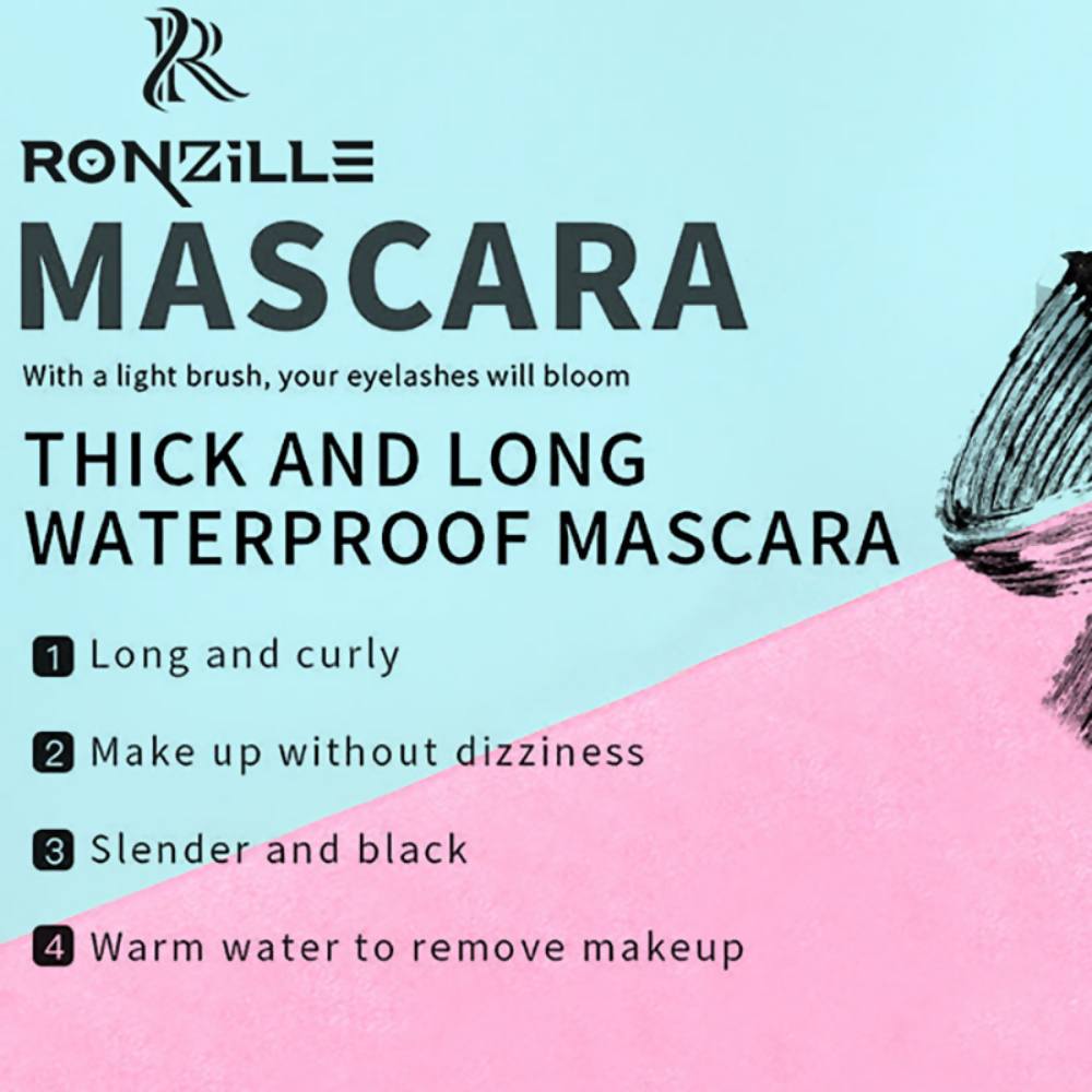 Ronzille Waterproof And Smudgeproof Diamond Mascara