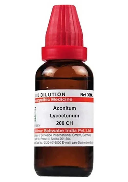 Dr. Willmar Schwabe India Aconitum Lycoctonum Dilution