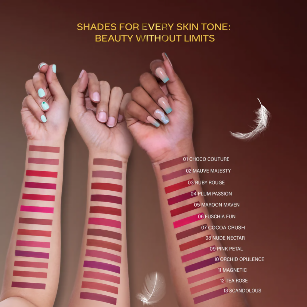 Faces Canada Comfy Matte Wow Liquid Lipstick - Scandalous 13