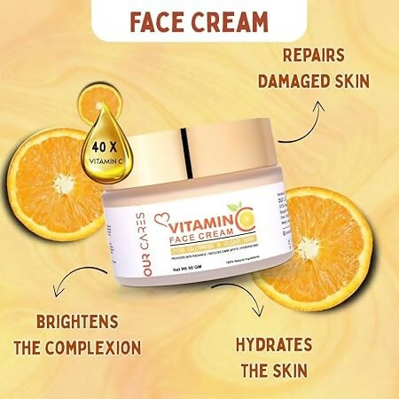 Our Cares Vitamin C Face Cream for Glowing & Clear Skin