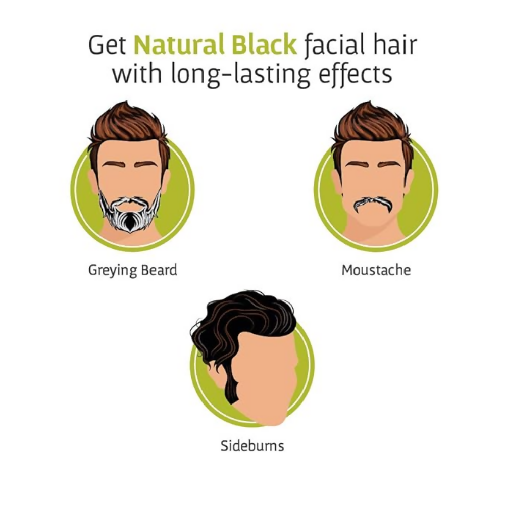 Bombay Shaving Company Beard Color For Men - Natural Black