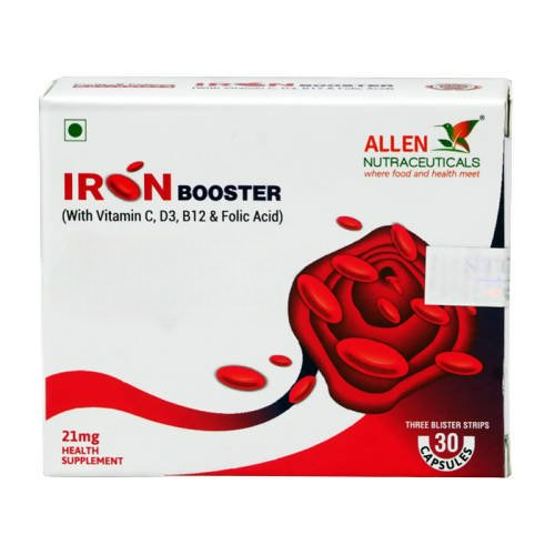 Allen Homeopathy Iron Booster Capsules