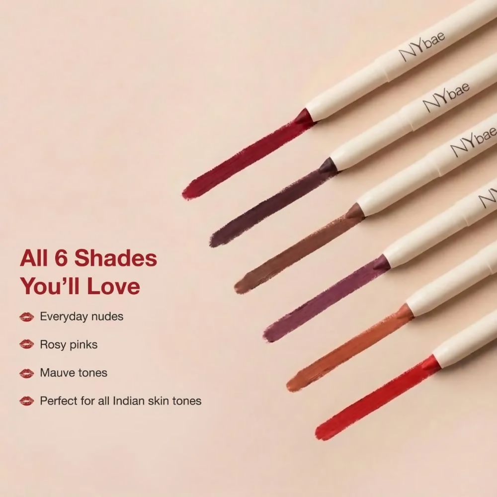 NY Bae 2-in-1 Lip Liner & Lip Colour - Kokum Plum