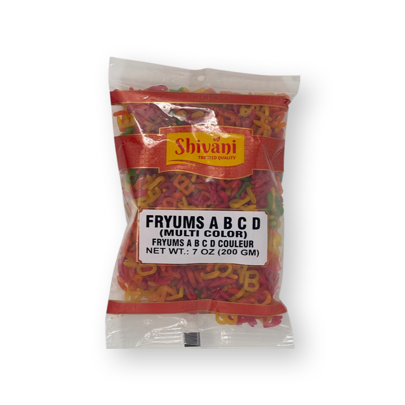 Shivani Alphabet Fryums 200g