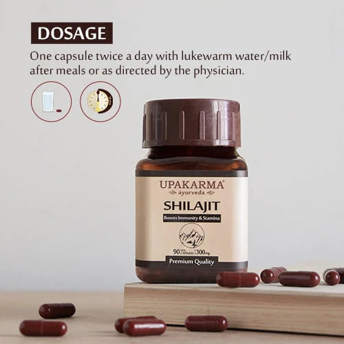 Upakarma Ayurveda Shilajit Caps