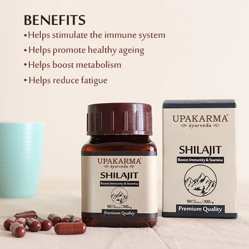 Upakarma Ayurveda Shilajit Caps