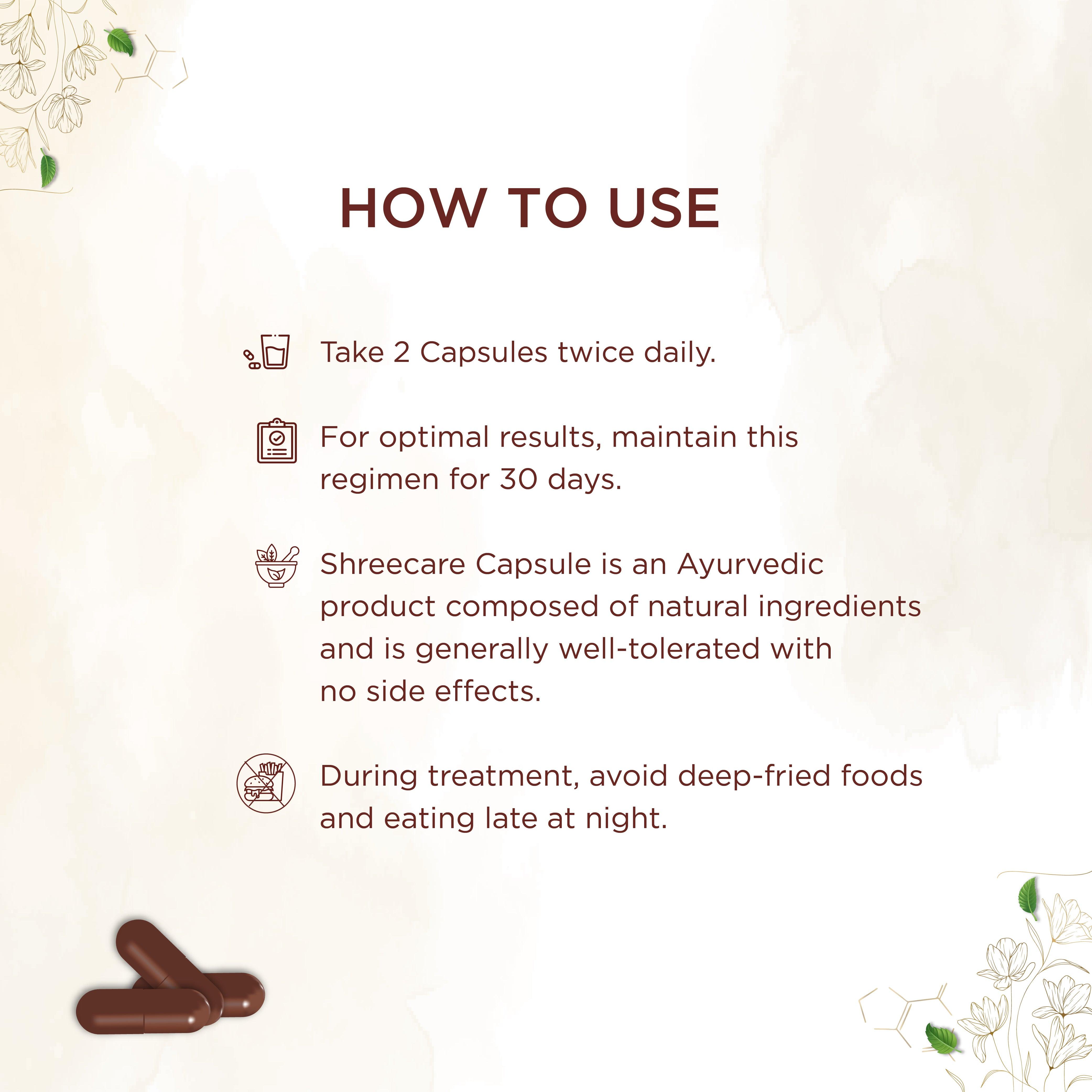 Shreevarma Shree Care Capsules For Women'S Wellness